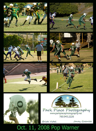 Games at El Camino and Torrey Pines High Schools on Oct. 11, 2008